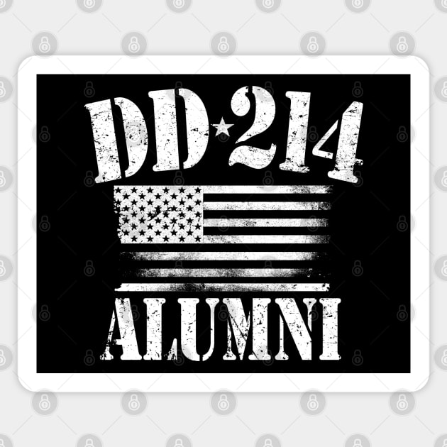 Vintage DD 214 Alumni Sticker by Etopix